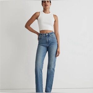 Madewell Enmore Wash 90s Straight Jeans in Size 27P NN882